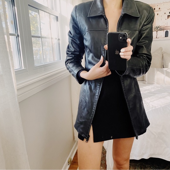 VINTAGE DANIER Leather Jacket - Picture 2 of 6